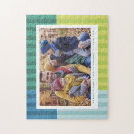 Kleurrijk lijst één foto horizontaal legpuzzel