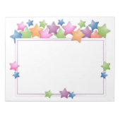  kleurrijk Lijst Notitieblok (Voorkant)