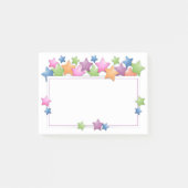 kleurrijk Lijst Post-it® Notes (Voorkant)