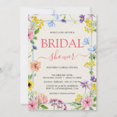 Kleurrijk Lila Roze Waterverf Vrijgezellenfeest Kaart (Voorkant)