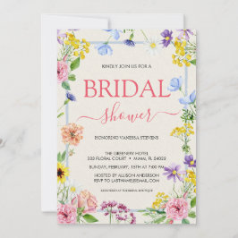 Kleurrijk Lila Roze Waterverf Vrijgezellenfeest Kaart