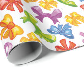 Kleurrijk lint inpakpapier (Rol Hoek)