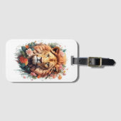 Kleurrijk Lion King Bagagelabel (Voorkant (horizontaal))