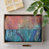 Kleurrijk Lion Sahara Decoupage Papier (Geschenk)