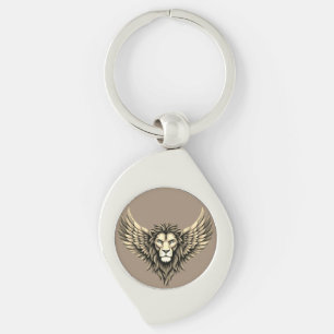 Kleurrijk Lionheart Sleutelhanger