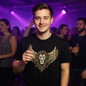 Kleurrijk Lionheart T-shirt