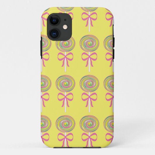 Kleurrijk lolly-patroon Case-Mate iPhone case (Achterkant)