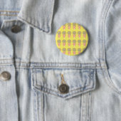 Kleurrijk lolly-patroon ronde button 5,7 cm (In situ)