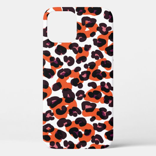 Kleurrijk luipaard patroon: naadloos ontwerp. Case-Mate iPhone case (Achterkant)