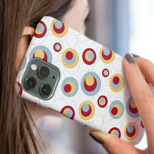 Kleurrijk Luipaardpatroon Retro Patroon uit het Mi iPhone 16 Hoesje
