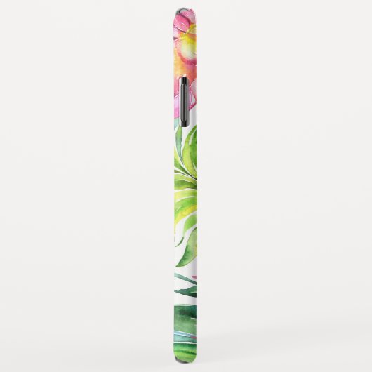 Kleurrijk Lush tropische floraal land Case-Mate iPhone Case (Achterkant/rechts)