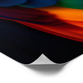 Kleurrijk Macaw Parrot Poster voor vogelschilderen (Hoek)