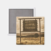 kleurrijk magneet (Voorkant / Achterkant)