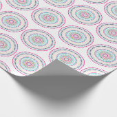 kleurrijk mandala cadeaupapier (Hoek)
