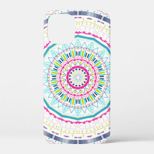 kleurrijk mandala Case-Mate iPhone case