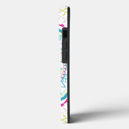 kleurrijk mandala Case-Mate iPhone case (Achterkant / Links)