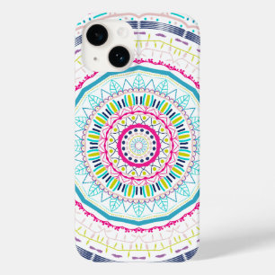 kleurrijk mandala Case-Mate iPhone 14 hoesje