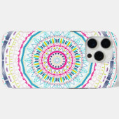 kleurrijk mandala Case-Mate iPhone case (Achterkant (horizontaal))