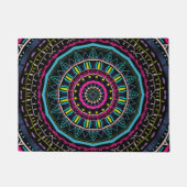 kleurrijk mandala deurmat (Voorkant)