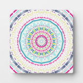 kleurrijk mandala fotoplaat (Voorkant)