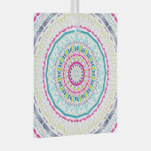 kleurrijk mandala glas ornament (Voorkant Rechts)