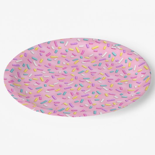 KLEURRIJK MANDALA HOESJE PAPIEREN BORDJE (Gekanteld)