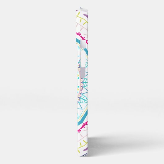 kleurrijk mandala iPhone hoesje (Linkerkant)