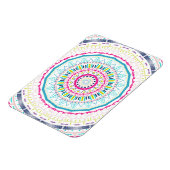 kleurrijk mandala magneet (Linkerzijde)
