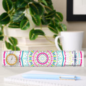 kleurrijk mandala naambordje