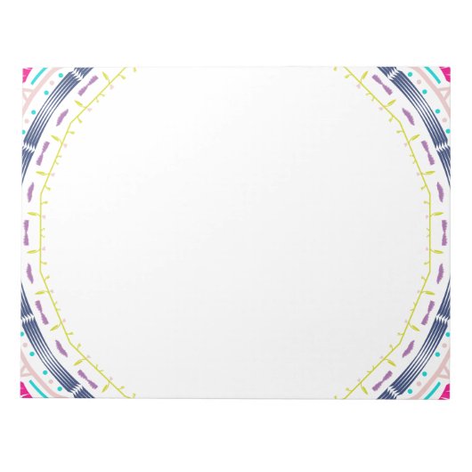 kleurrijk mandala notitieblok (Voorkant)