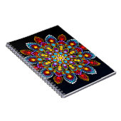 kleurrijk mandala notitieboek (Rechterzijde)