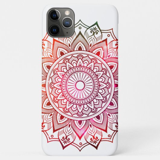 Kleurrijk Mandala-ontwerp Case-Mate iPhone Case (Achterkant)