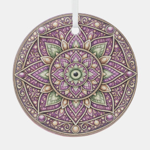 Kleurrijk Mandala Ornament – Kleurrijke Geometrisc