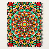 Kleurrijk Mandala Patroon Planners Boho Stip (Achterkant)
