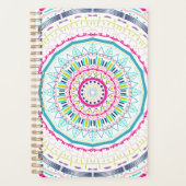 kleurrijk mandala planner (Voorkant)