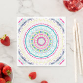kleurrijk mandala servet (Insitu)