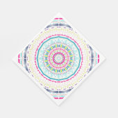 kleurrijk mandala servet (Hoek)