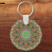 kleurrijk mandala sleutelhanger (Voorkant)