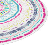 kleurrijk mandala snijplank (Hoek)