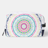 kleurrijk mandala toilettasje (Achterkant)