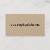 Kleurrijk Mandala Visitekaartje - Pas het aan! (Achterkant)