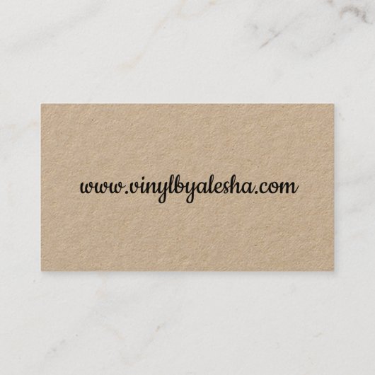 Kleurrijk Mandala Visitekaartje - Pas het aan! (Achterkant)