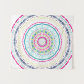 kleurrijk mandala wandkleed (Voorkant (horizontaal))