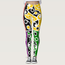 Kleurrijk Maori Kowhaiwhai patroon