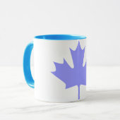 kleurrijk maple leaf - mokken (Voorkant links)
