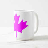 kleurrijk maple leaf - mokken (Voorkant rechts)