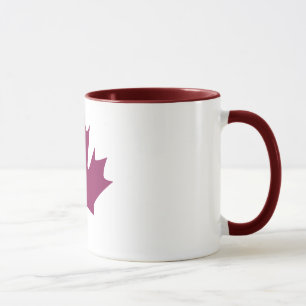 kleurrijk maple leaf - mokken