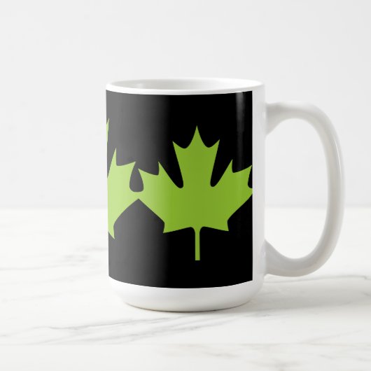 kleurrijk maple leaf - mokken (Rechts)