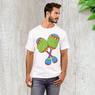 Kleurrijk Maracas Mannen T-shirt