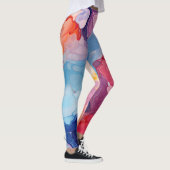 Kleurrijk marmer leggings (Rechts)